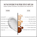 SunCoverup Super Tint Broad Spectrum Sunscreen SPF 50