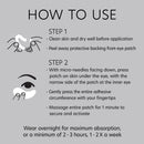 Hyaluronic Acid Microneedle Eye Patches
