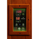 Golden Design: Dynamic Heming Elite 2-Person Corner Ultra Low EMF FAR Infrared Sauna | DYN-6225-02 Elite