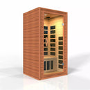 Golden Designs Sauna: Avila 1-2 Person Ultra Low EMF FAR Infrared Sauna