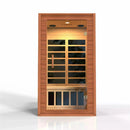 Golden Designs Sauna: Avila 1-2 Person Ultra Low EMF FAR Infrared Sauna