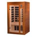 Golden Designs Sauna: "Barcelona" 1-2 Person Low EMF Far Infrared Sauna - DYN-6106-01