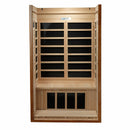 Golden Designs Sauna: "Barcelona" 1-2 Person Low EMF Far Infrared Sauna - DYN-6106-01