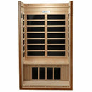 Golden Designs Sauna: "Barcelona Elite" 1-2 Person Ultra Low EMF Far Infrared Sauna - DYN-6106-01 Elite