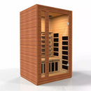 Golden Designs Sauna: Cardoba 2 Person Full Spectrum Infrared Sauna - Canadian Hemlock
