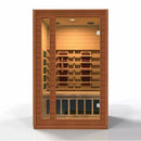 Golden Designs Sauna: Cardoba 2 Person Full Spectrum Infrared Sauna - Canadian Hemlock