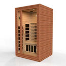 Golden Designs Sauna: Cardoba 2 Person Full Spectrum Infrared Sauna - Canadian Hemlock