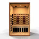Golden Designs Sauna: Cardoba 2 Person Full Spectrum Infrared Sauna - Canadian Hemlock