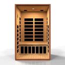 Golden Designs Sauna: Cardoba 2 Person Ultra Low EMF FAR Infrared Sauna