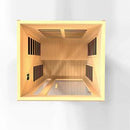 Golden Designs Sauna: Cardoba 2 Person Ultra Low EMF FAR Infrared Sauna