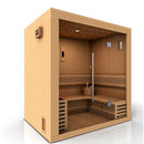 Golden Designs Sauna: Copenhagen 3-Person Traditional Steam Sauna - GDI-7389-01