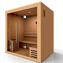 Golden Designs Sauna: Copenhagen 3-Person Traditional Steam Sauna - GDI-7389-01
