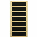 Golden Designs Sauna: Dynamic "Bellagio" 3 Person Low EMF Far Infrared Sauna - DYN-6306-01