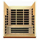 Golden Designs Sauna: Dynamic "Lugano" 3 Person Low EMF Far Infrared Sauna - DYN-6336-01