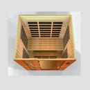 Golden Designs Sauna: Dynamic "Lugano" 3 Person Low EMF Far Infrared Sauna - DYN-6336-01