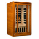 Golden Designs Sauna: Dynamic "San Marino" 2 Person Low EMF Far Infrared Sauna - DYN-6206-01
