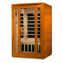 Golden Designs Sauna: Dynamic "San Marino" 2 Person Low EMF Far Infrared Sauna - DYN-6206-01