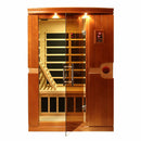 Golden Designs Sauna: Dynamic "Venice" 2 Person Low EMF Far Infrared Sauna - DYN-6210-01