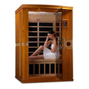 Golden Designs Sauna: Dynamic "Venice" 2 Person Low EMF Far Infrared Sauna - DYN-6210-01