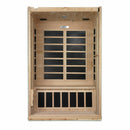 Golden Designs Sauna: Dynamic "Venice" 2 Person Low EMF Far Infrared Sauna - DYN-6210-01
