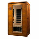 Golden Designs Sauna: Dynamic "Versailles" 2 Person Low EMF Far Infrared Sauna - DYN-6202-03