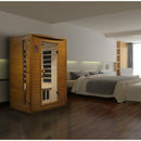 Golden Designs Sauna: Dynamic "Versailles" 2 Person Low EMF Far Infrared Sauna - DYN-6202-03