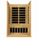 Golden Designs Sauna: Dynamic "Versailles" 2 Person Low EMF Far Infrared Sauna - DYN-6202-03