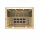 Golden Designs Sauna: Dynamic "Toscana" 3 Person Ultra Low EMF Far Infrared Sauna - DYN-6315-02