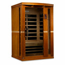 Golden Designs Sauna: Dynamic "Vittoria" 2 Person Low EMF Far Infrared Sauna - DYN-6220-01