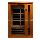 Golden Designs Sauna: Dynamic "Vittoria" 2 Person Low EMF Far Infrared Sauna - DYN-6220-01