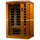 Golden Designs Sauna: Dynamic "Vittoria" 2 Person Low EMF Far Infrared Sauna - DYN-6220-01