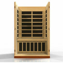 Golden Designs Sauna: Dynamic "Vittoria" 2 Person Low EMF Far Infrared Sauna - DYN-6220-01