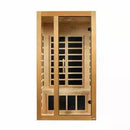 Golden Designs Sauna: Gracia - 1-2 Person Low EMF FAR Infrared Sauna