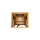 Golden Designs Sauna: Gracia - 1-2 Person Low EMF FAR Infrared Sauna