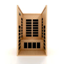 Golden Designs Sauna: Gracia - 1-2 Person Low EMF FAR Infrared Sauna