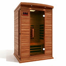 Golden Designs Sauna: Maxxus 2 Person Full Spectrum Near Zero EMF FAR Infrared Carbon Sauna - MX-M206-01-FS CED