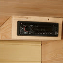 Golden Designs Sauna: Maxxus 2 Person Low EMF FAR Infrared Carbon - Canadian Hemlock - MX-K206-01