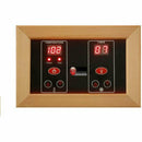 Golden Designs Sauna: Maxxus 2 Person Low EMF FAR Infrared Carbon - Canadian Hemlock - MX-K206-01