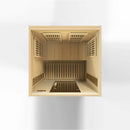 Golden Designs Sauna: Maxxus 2 Person Low EMF FAR Infrared Carbon - Canadian Hemlock - MX-K206-01