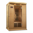 Golden Designs Sauna: Maxxus 2 Person Low EMF FAR Infrared Carbon - Canadian Hemlock - MX-K206-01