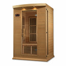 Golden Designs Sauna: Maxxus 2 Person Low EMF FAR Infrared Carbon - Canadian Hemlock - MX-K206-01