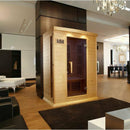 Golden Designs Sauna: Maxxus 2 Person Low EMF FAR Infrared Carbon - Canadian Hemlock - MX-K206-01
