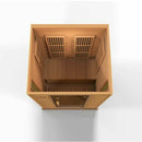 Golden Designs Sauna: Maxxus 2 Person Low EMF FAR Infrared Carbon Sauna - Canadian Red Cedar - MX-K206-01 CED