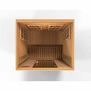 Golden Designs Sauna: Maxxus 2 Person Low EMF FAR Infrared Carbon Sauna - Canadian Red Cedar - MX-K206-01 CED