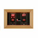 Golden Designs Sauna: Maxxus 3 Person Low EMF FAR Infrared Carbon - Canadian Red Cedar - MX-K306-01 CED