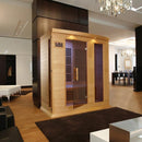 Golden Designs Sauna: Maxxus 3-Person Low EMF FAR Infrared Sauna - Canadian Hemlock -MX-K306-01