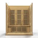 Golden Designs Sauna: Maxxus 3-Person Low EMF FAR Infrared Sauna - Canadian Hemlock -MX-K306-01