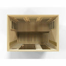 Golden Designs Sauna: Maxxus 3-Person Low EMF FAR Infrared Sauna - Canadian Hemlock -MX-K306-01