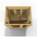 Golden Designs Sauna: Maxxus 3-Person Low EMF FAR Infrared Sauna - Canadian Hemlock -MX-K306-01
