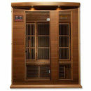 Golden Designs Sauna: Maxxus "Avignon Edition" 3 Person Near Zero EMF FAR Infrared Carbon - Canadian Red Cedar - MX-K306-01-ZF CED